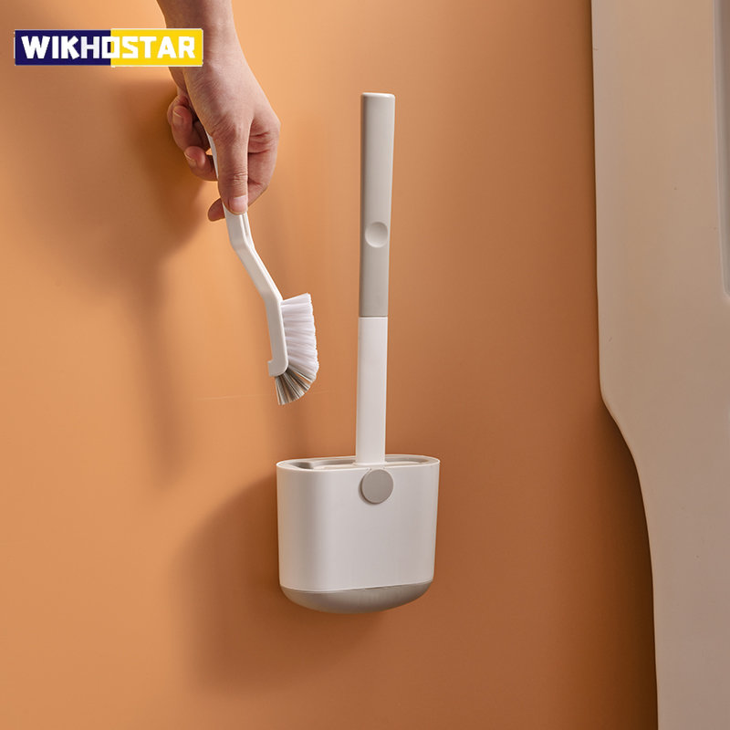 Brush Bristle Set - WIKHOSTAR-Juego de escobilla de baño montada