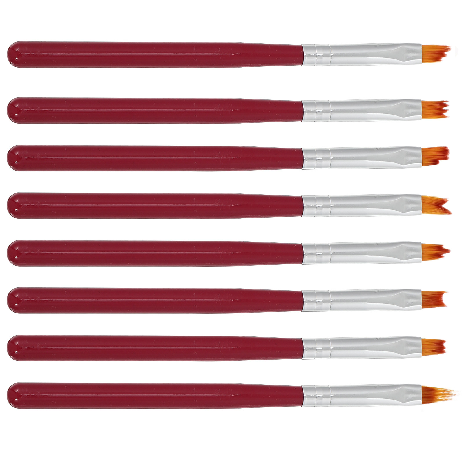 Brush Bristle Set - Juego de 8 pinceles para decoración