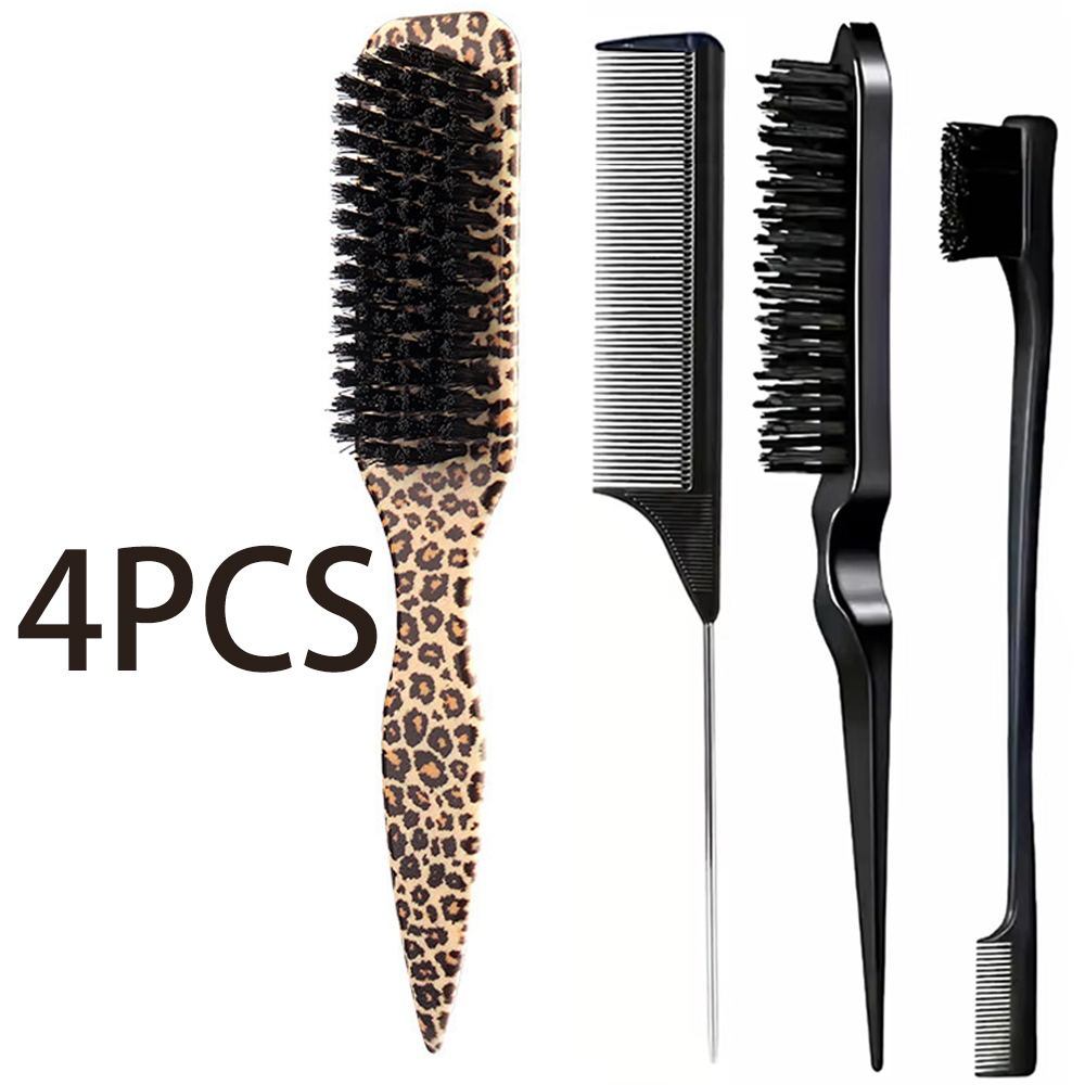 Juego de 4 cepillos de cerdas  - Brush Bristle Set reseña y precio