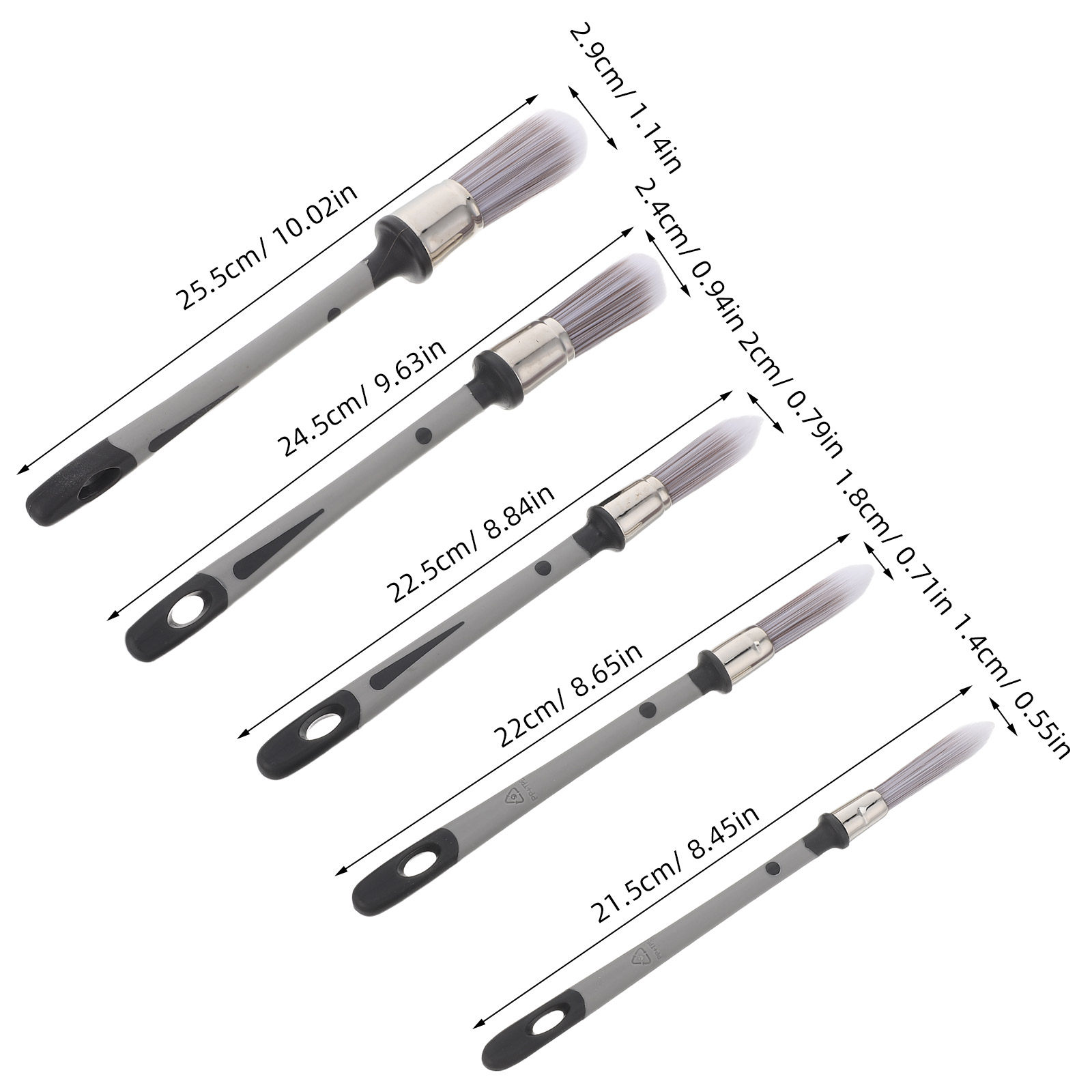 Juego de pinceles de pintura c - Brush Bristle Set reseña y precio